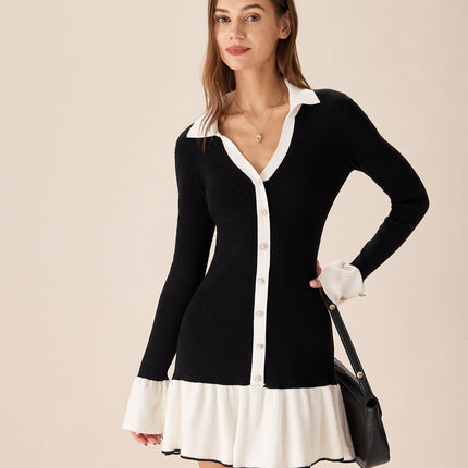 Imogen | Relaxed Fit Bell Sleeve Mini Dress