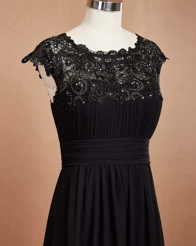 Josephine | Fitted Lace Cap Sleeve Bridesmaid Dress