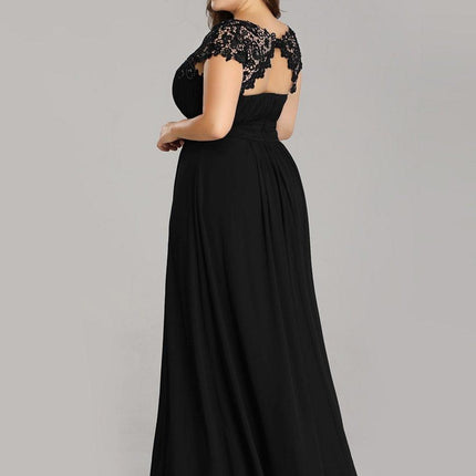 Josephine | Fitted Lace Cap Sleeve Bridesmaid Dress