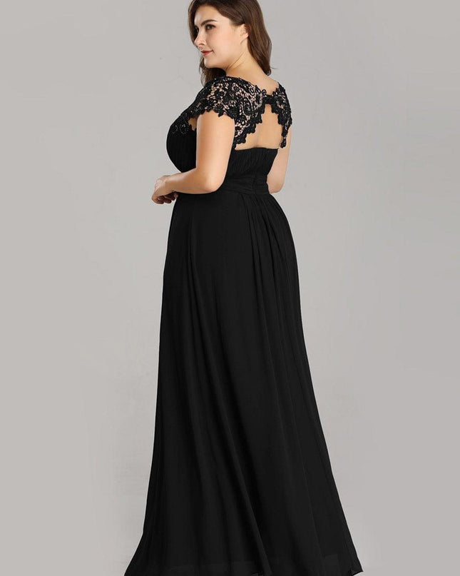 Josephine | Fitted Lace Cap Sleeve Bridesmaid Dress