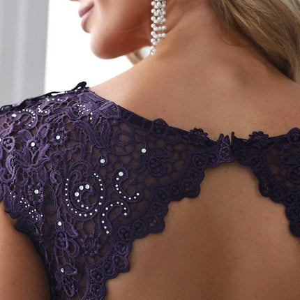 Josephine | Fitted Lace Cap Sleeve Bridesmaid Dress