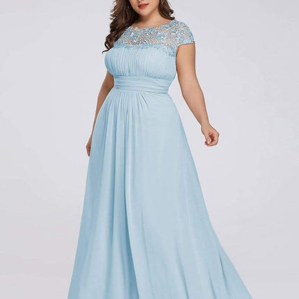 Josephine | Fitted Lace Cap Sleeve Bridesmaid Dress