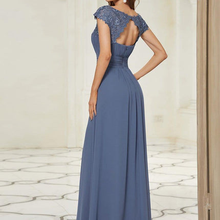 Josephine | Fitted Lace Cap Sleeve Bridesmaid Dress