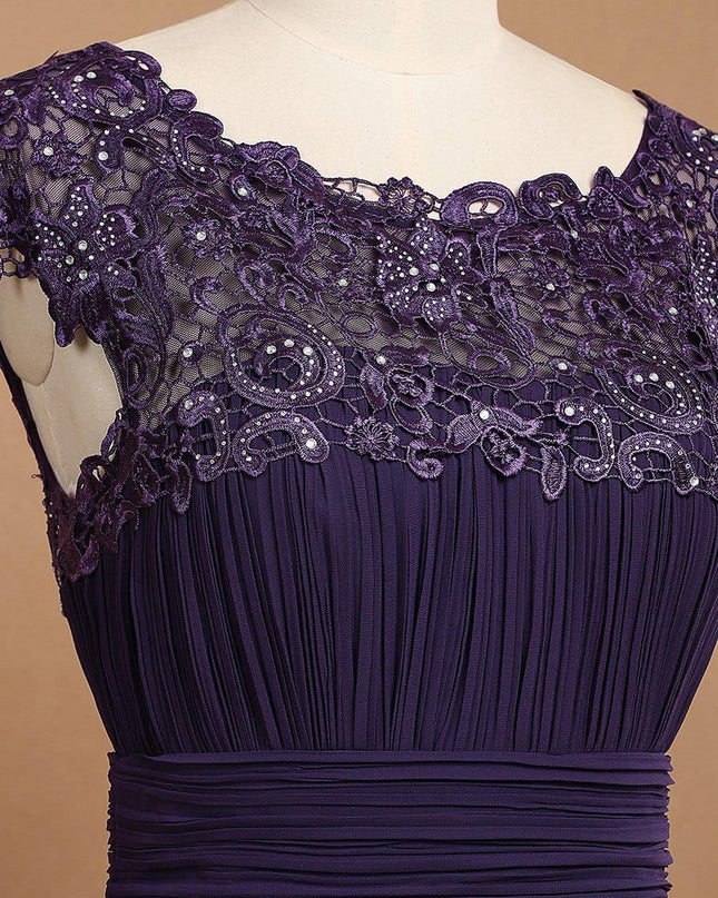 Josephine | Fitted Lace Cap Sleeve Bridesmaid Dress