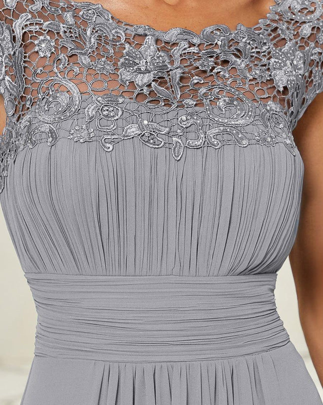 Josephine | Fitted Lace Cap Sleeve Bridesmaid Dress