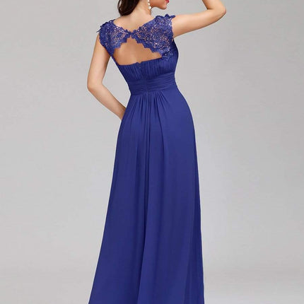 Josephine | Fitted Lace Cap Sleeve Bridesmaid Dress