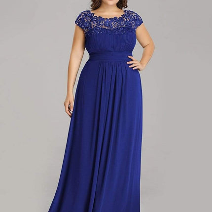 Josephine | Fitted Lace Cap Sleeve Bridesmaid Dress