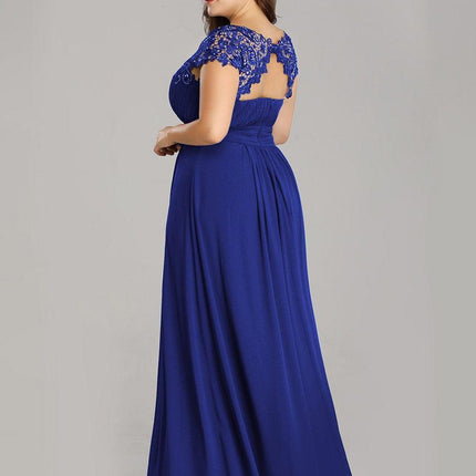 Josephine | Fitted Lace Cap Sleeve Bridesmaid Dress