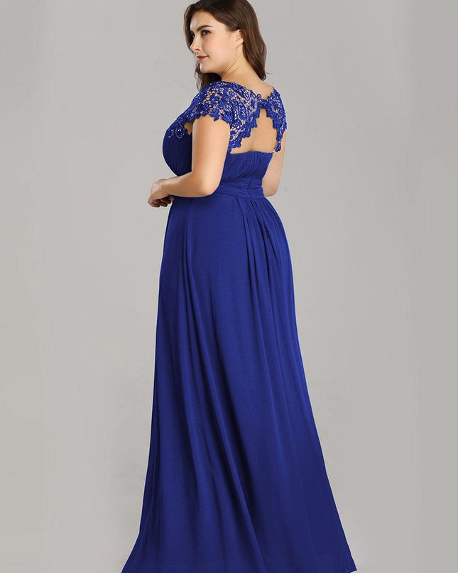 Josephine | Fitted Lace Cap Sleeve Bridesmaid Dress