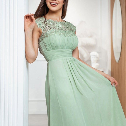Josephine | Fitted Lace Cap Sleeve Bridesmaid Dress