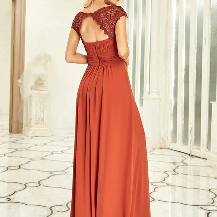 Josephine | Fitted Lace Cap Sleeve Bridesmaid Dress