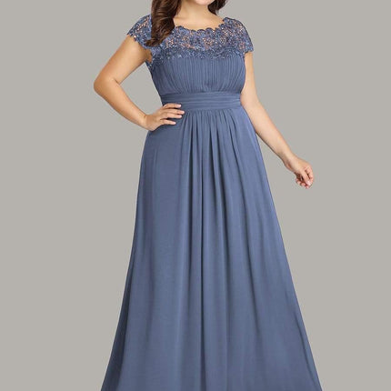 Josephine | Fitted Lace Cap Sleeve Bridesmaid Dress