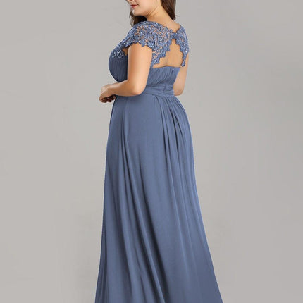 Josephine | Fitted Lace Cap Sleeve Bridesmaid Dress