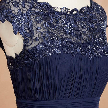 Josephine | Fitted Lace Cap Sleeve Bridesmaid Dress