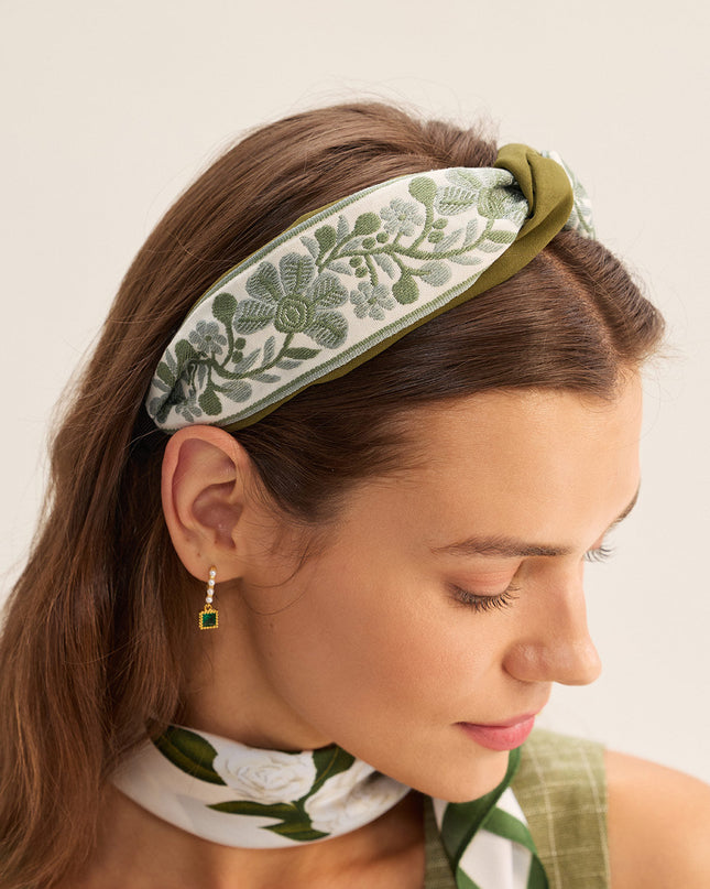 Kensington | Summer Soft Floral Print Hair Headband