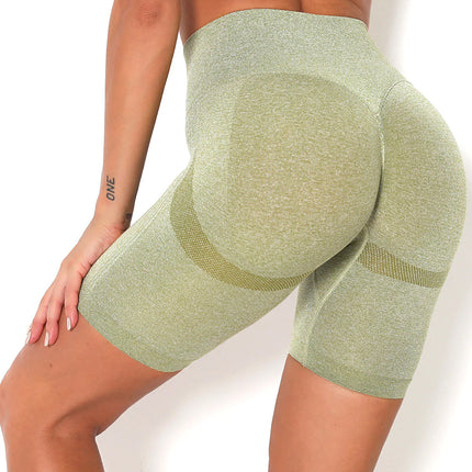 Apex | Seamless Shorts for Women – Sleek Performance - Dark Khaki