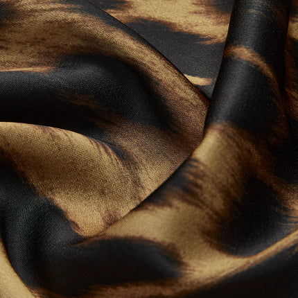 Kira | Slim Fit Leopard Print Maxi Skirt