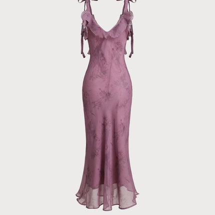 Leticia | A-Line Natural Waist Summer Dress