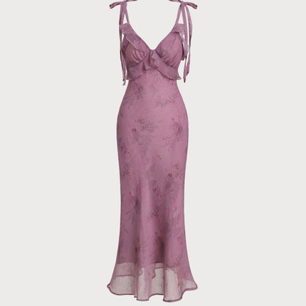 Leticia | A-Line Natural Waist Summer Dress