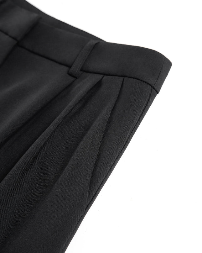 Mara | Autumn Solid Wide-Leg Palazzo Trousers