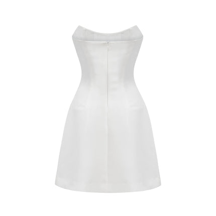 Marina | Sleeveless Off Shoulder Embellished Prom Dress