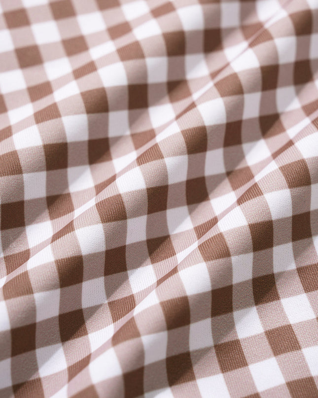 Megan | Summer Plaid Underwire One-Piece Swimsuit