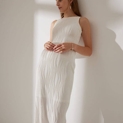 Morgan | Fitted Textured Cami Summer Dress