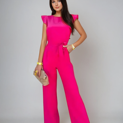 Nivara |  Ruffled Sleeve Jumpsuit 1