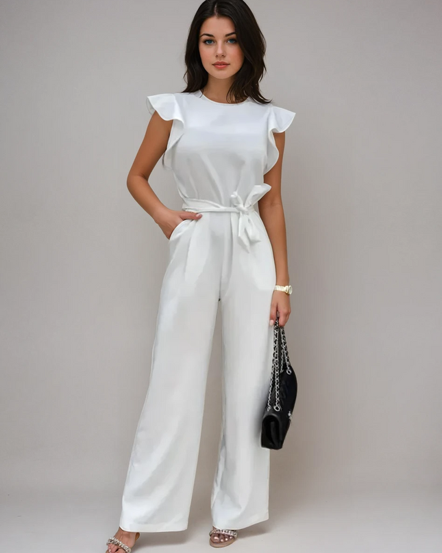 Nivara |  Ruffled Sleeve Jumpsuit 2