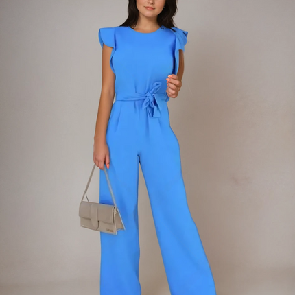 Nivara |  Ruffled Sleeve Jumpsuit 3