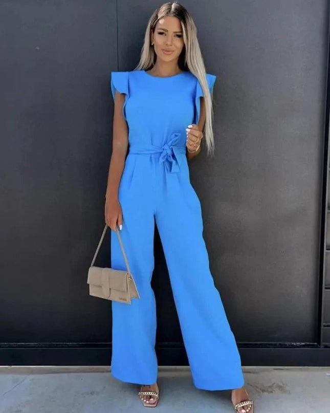 Nivara |  Ruffled Sleeve Jumpsuit 8