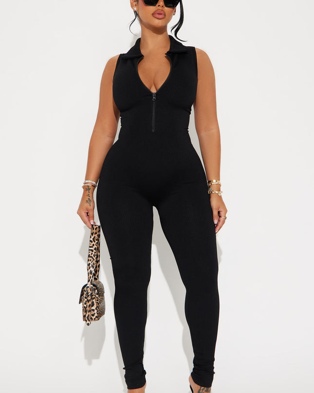 Nola | Holiday Clothes Seamless Sleeveless Jumpsuit
