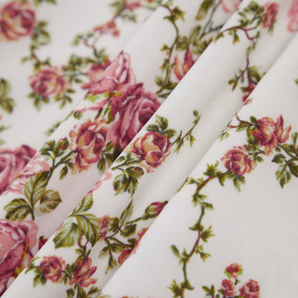 Nora | Fitted Floral Print Midi Sundress