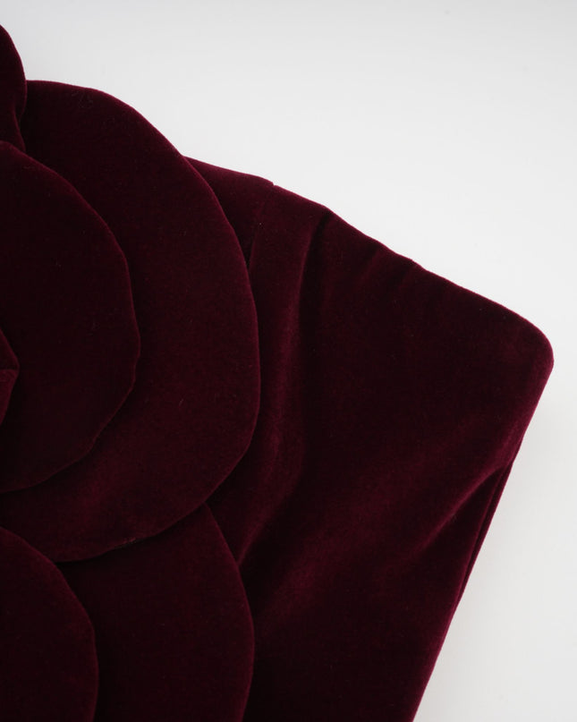 Olivia | Off Shoulder Floral Appliqué Mini Dress