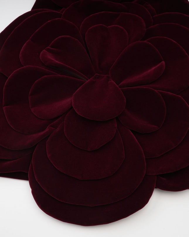 Olivia | Off Shoulder Floral Appliqué Mini Dress