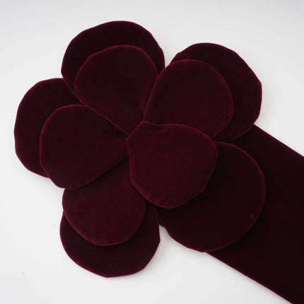 Olivia | Off Shoulder Floral Appliqué Mini Dress