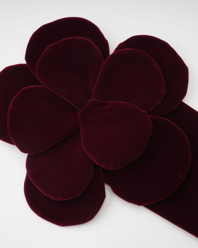 Olivia | Off Shoulder Floral Appliqué Mini Dress