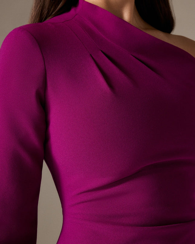 Olympia | Bare Shoulder Wedding Guest Maxi Dress