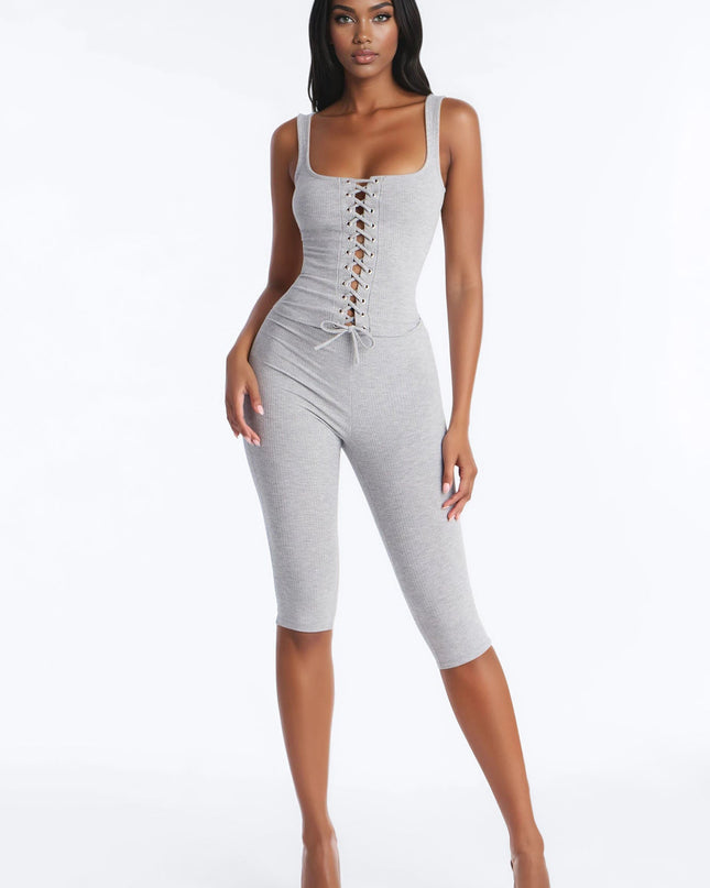 Phoebe | Concert Outfit Corset Capri Legging Set