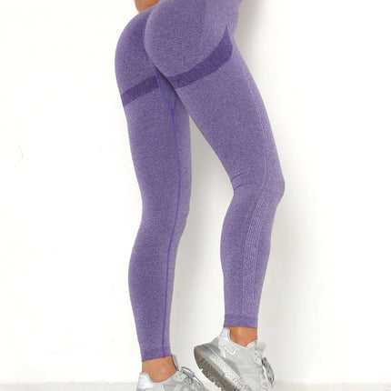Apex | Seamless Leggings – Bold Colour, Seamless Power - Medium Purple