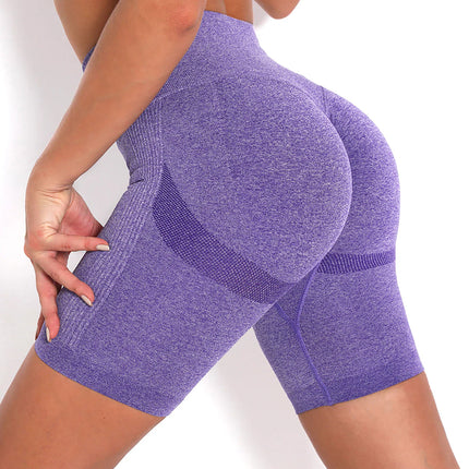 Apex | Seamless Shorts for Women – Energise Your Movement - Medium Purple