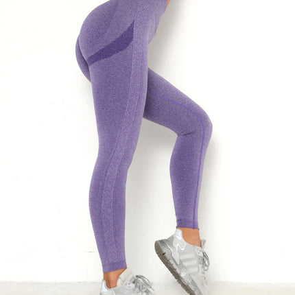 Apex | Seamless Leggings – Bold Colour, Seamless Power - Medium Purple