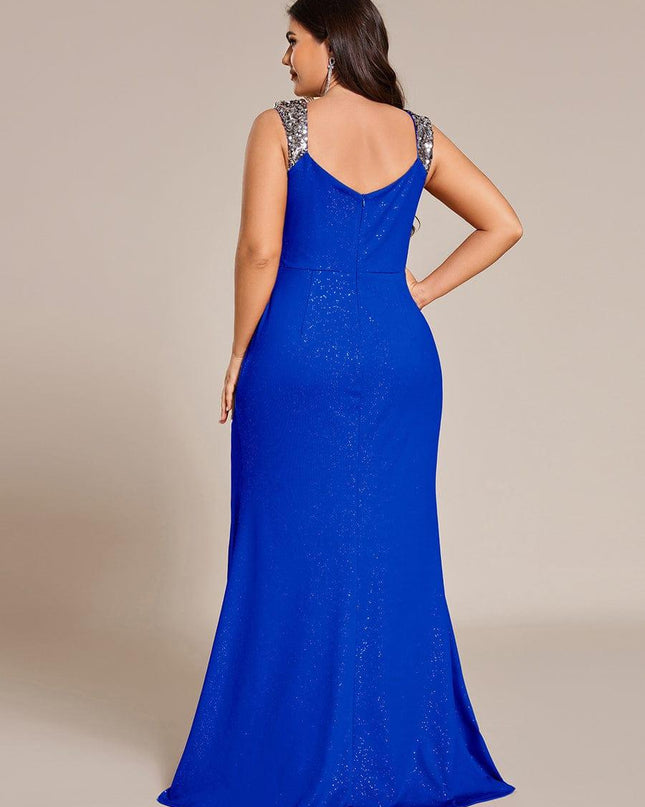 Rebecca | Bodycon V-Neck Sleeveless Evening Dress