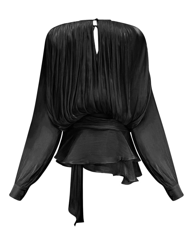 Reese | Pleated Ruffled Mini Dress Concert Outfit