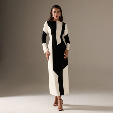 Rosamund | Fitted Waist Wedding Guest Midi Dress