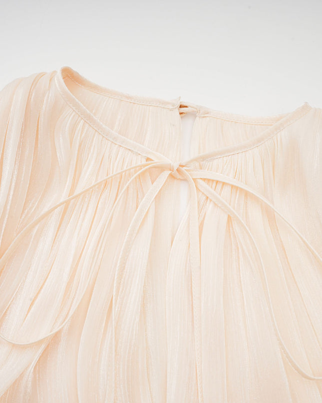 Rylan | Pleated Ruffled Mini Dress Concert Outfit