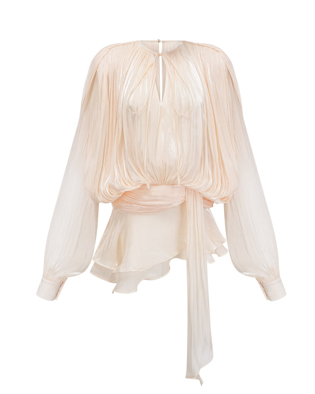 Rylan | Pleated Ruffled Mini Dress Concert Outfit