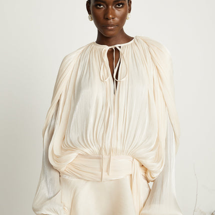 Rylan | Pleated Ruffled Mini Dress Concert Outfit