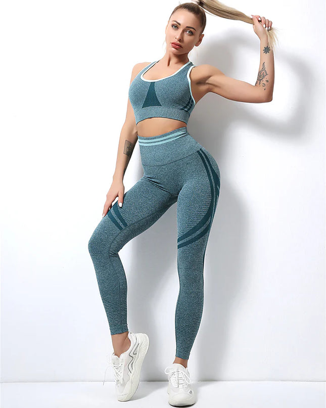 Kinetic | Seamless Sports Bra – Comfort & Performance in One - Sand Hoki