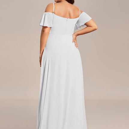 Saoirse | Cold-Shoulder Floor-Length Bridesmaid Dress